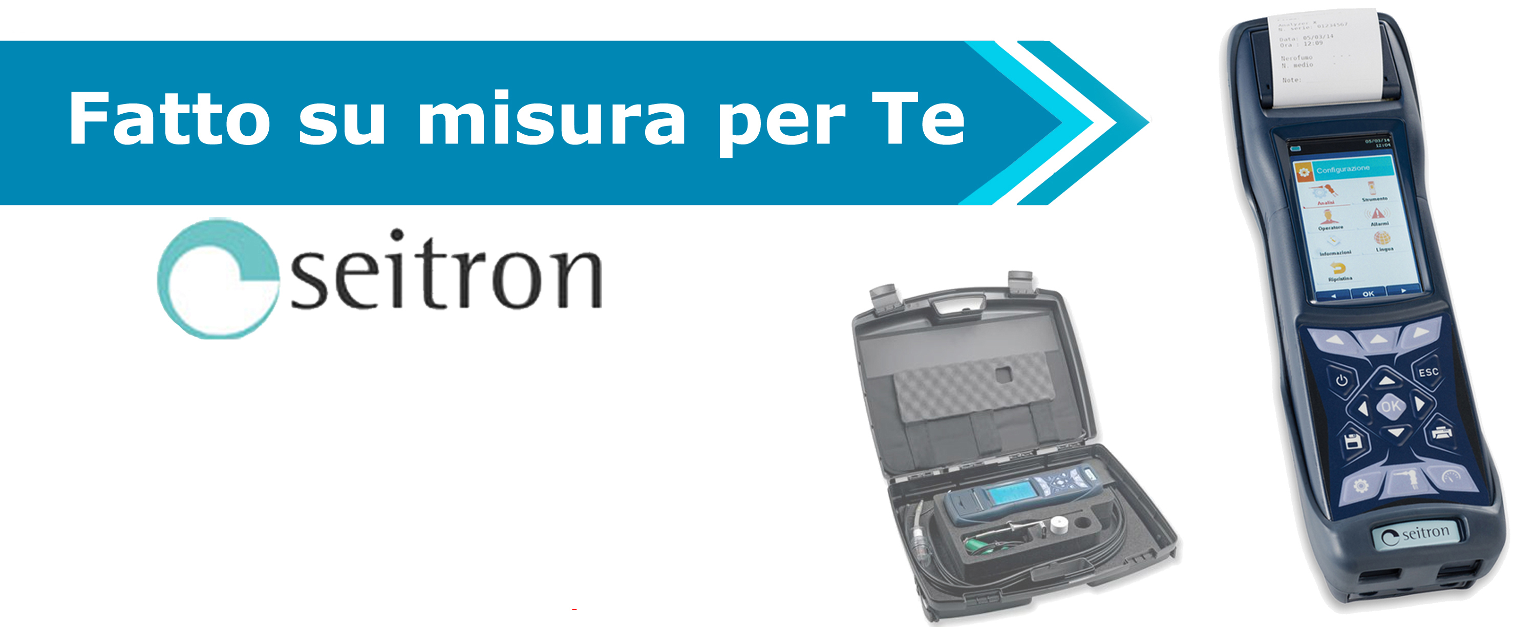 Analizzatore di Combustione Seitron Chemist